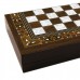 Antique Tiny Mosaic Pearl Backgammon